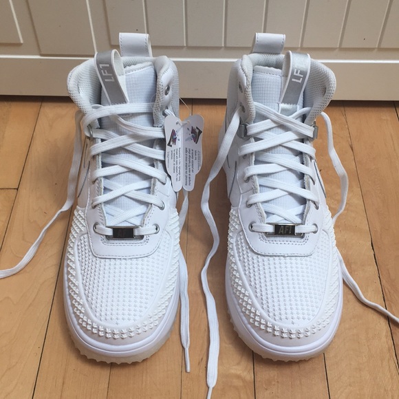 Nike Shoes - NWT Air Force 1 all white sneaker boots
